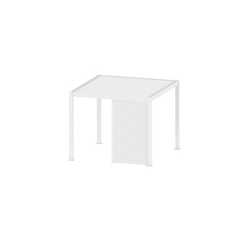 White Waihi&Hahei Pergola Shutter Wall