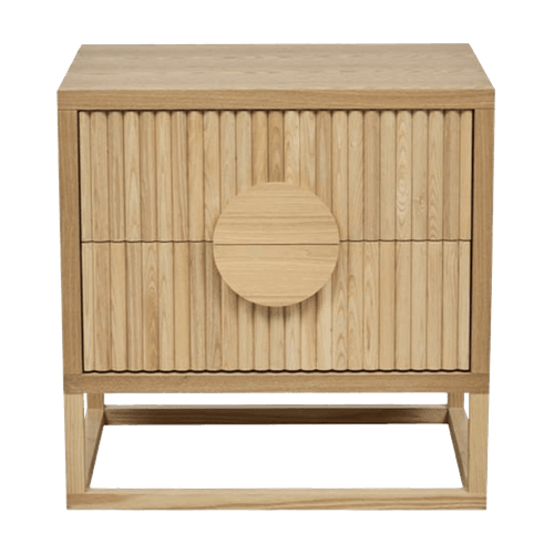 Natural Ash Soren Liv | Benjamin Ripple Bedside