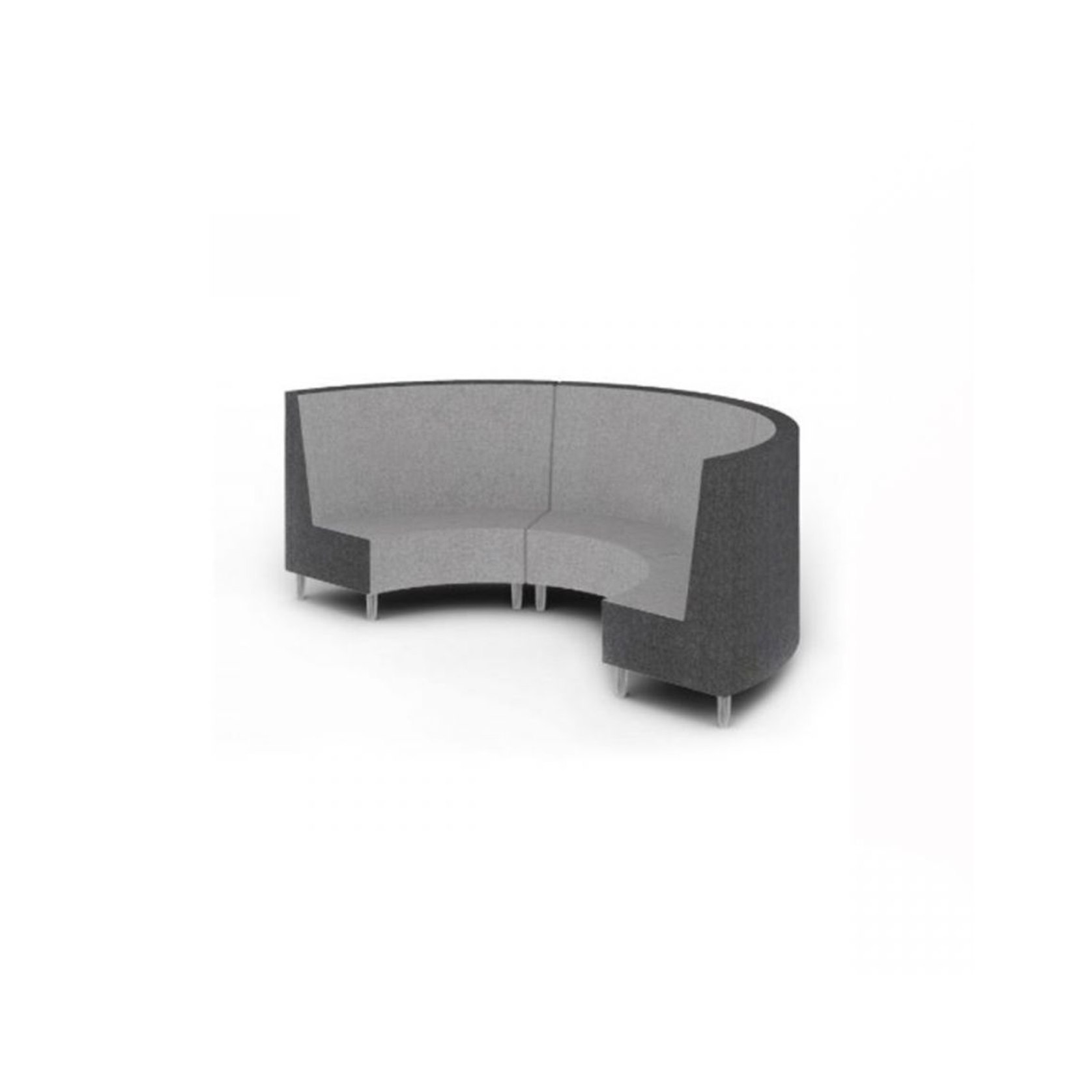 Quiet Round Modular High Back Sofa ArchiPro AU