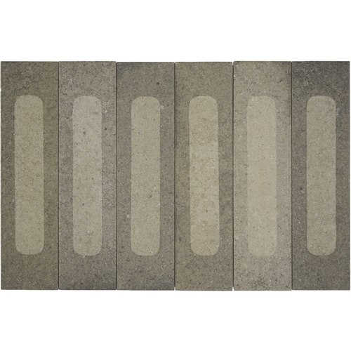 Green Cinder Brick Basil 3D | Perini Tiles