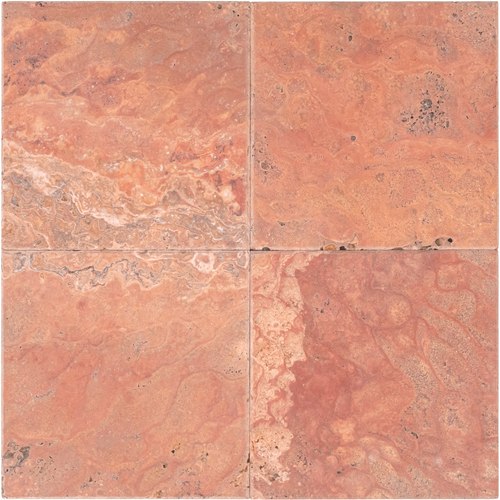 Red Pelae Red Travertine