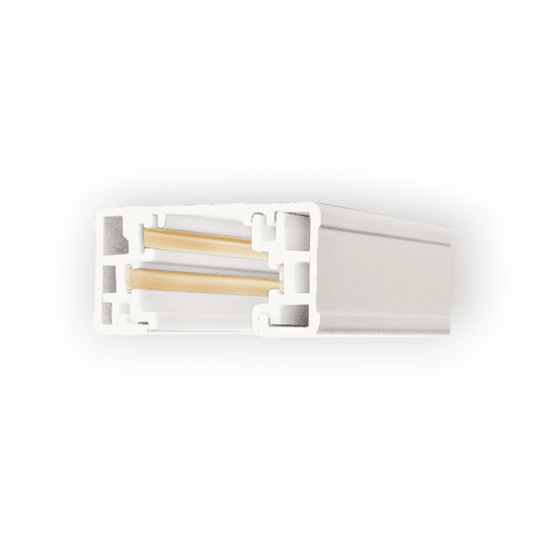 White Three Wire Track