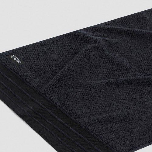 Black Jacquard Hand Towels