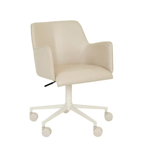 Sandstone PU/Matt Bone Lennox Office Chair