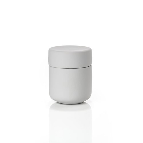 Soft Grey Zone Ume Jar w. Lid