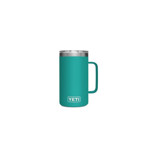Aquifer Blue YETI Rambler 24 oz Mug