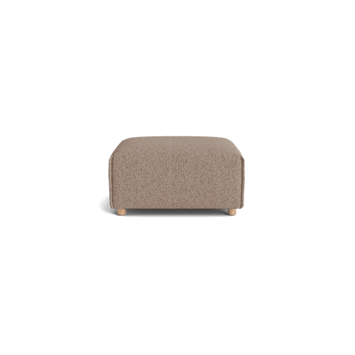 Cappuccino Byron Sofa Bed Ottoman