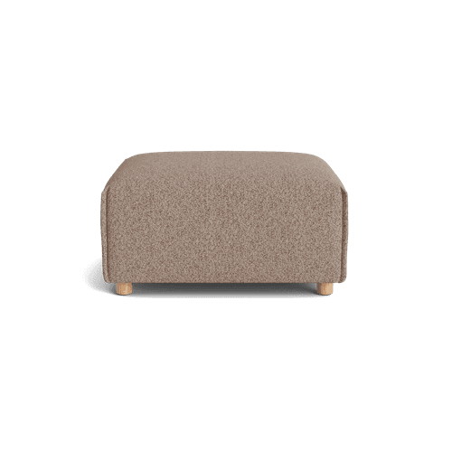 Cappuccino Byron Sofa Bed Ottoman