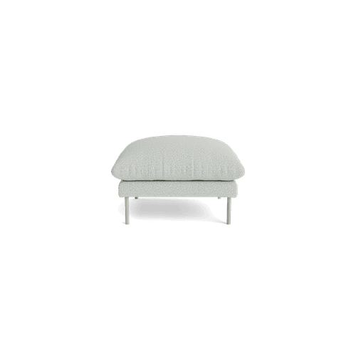 Sea Foam Suffolk Ottoman