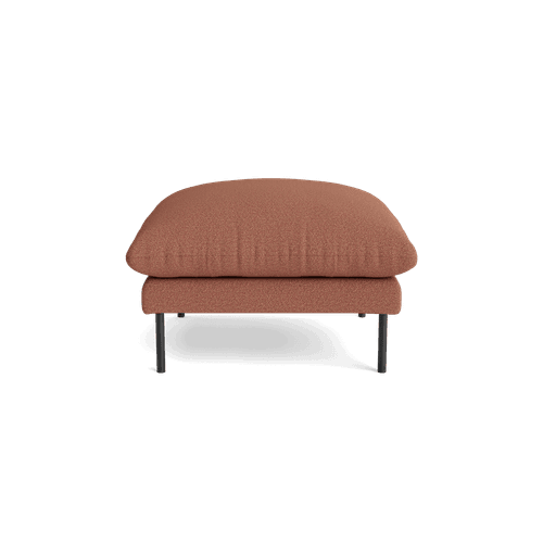 Sunset Rust Suffolk Ottoman