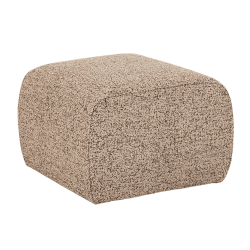 Sand Speckle Flux Ottoman