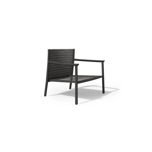 Wenge Alu Lucca Lounge Chair