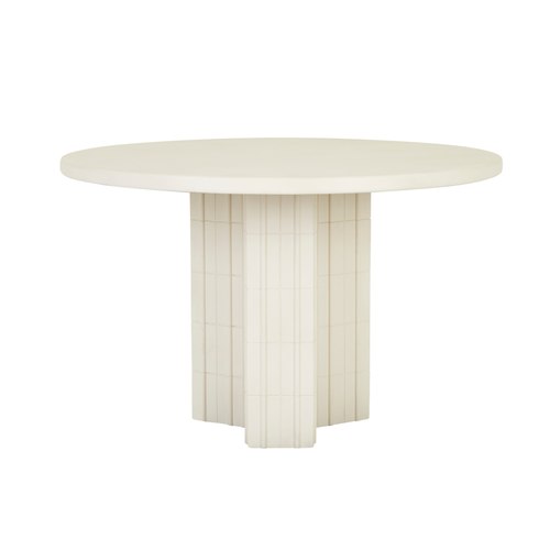 Ivory Lagos Round Dining Table