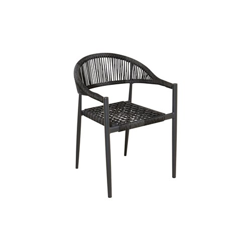 Grey Magpie Aluminium And Rope Dining Chair