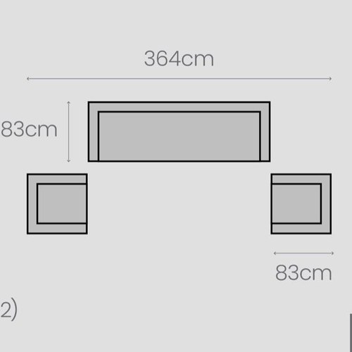 Dark Grey Great Barrier Outdoor Sofa Sets