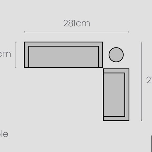 Light Grey Great Barrier Outdoor Sofa Sets