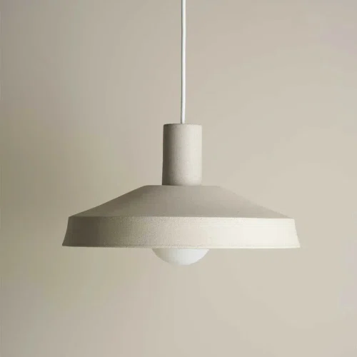 Stone Ceramic Tapa Pendant