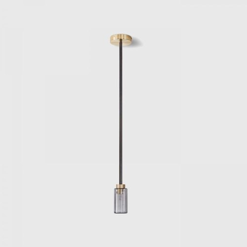Smoked Glass Farol Pendant Light