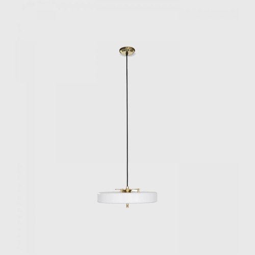 White Revolve Pendant Light