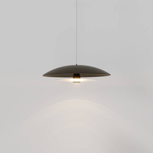 Medium Bronze Powdercoat Coral Dome Pendant Light