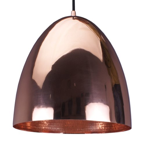 Copper Casque Pendant Light