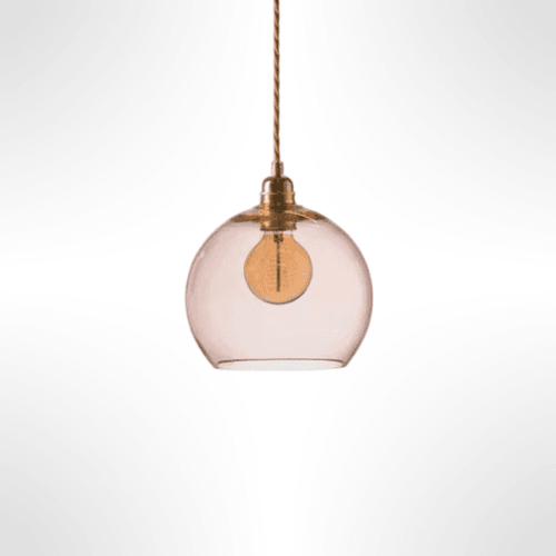 Bright Coral Rowan Pendant Medium