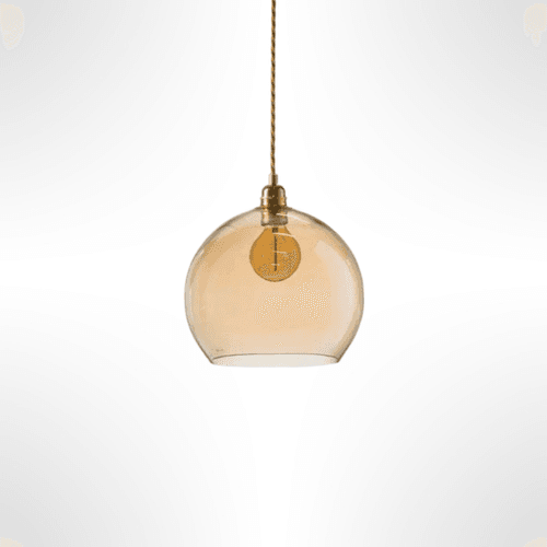 Golden Smoke Rowan Pendant Large