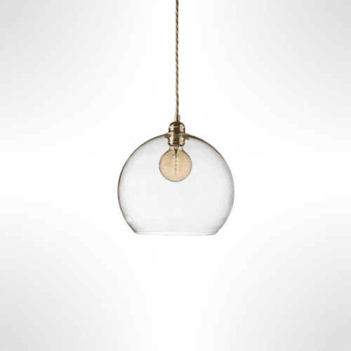 Clear Rowan Pendant Large