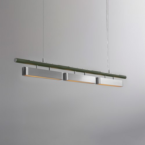 Olive Colt Triple Pendant Light