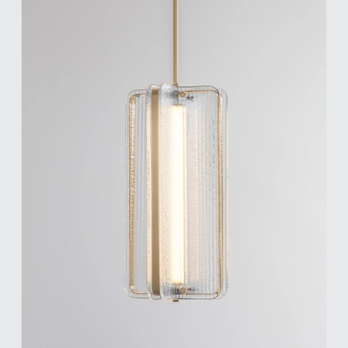 Satin Brass Apex Pendant Light