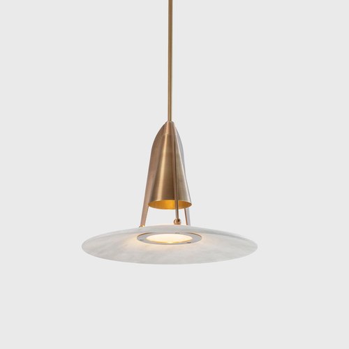 Antique Brass Aragon Pendant Light