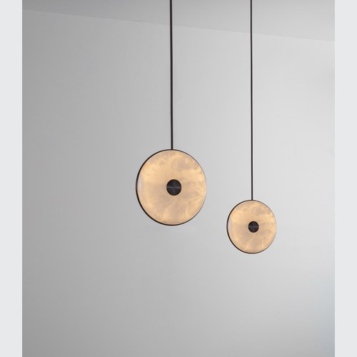 Dark Bronze Beran Vertical Pendant Light
