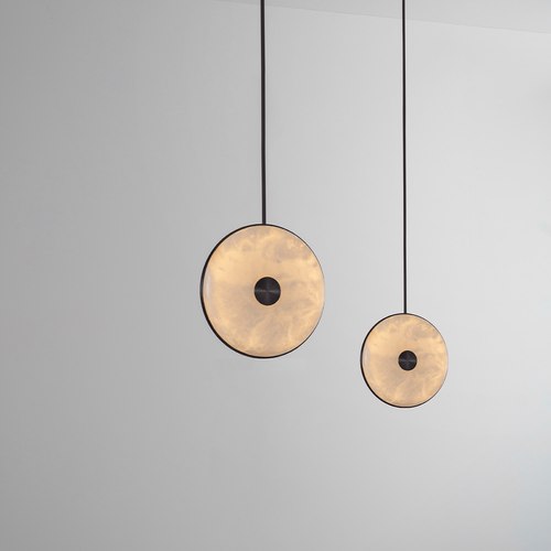 Dark Bronze Beran Vertical Pendant Light
