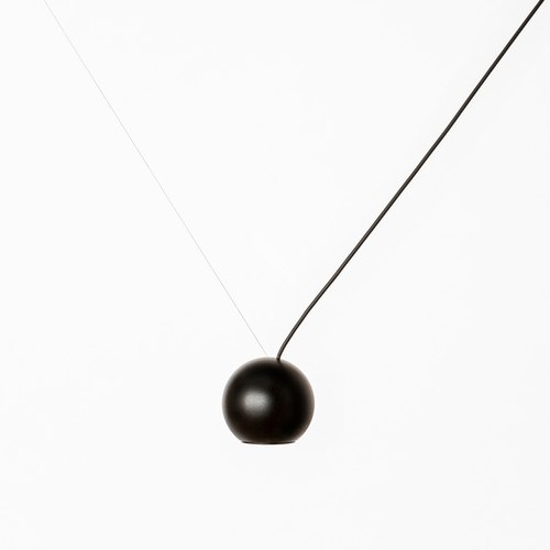 Black Compass Pendant Light