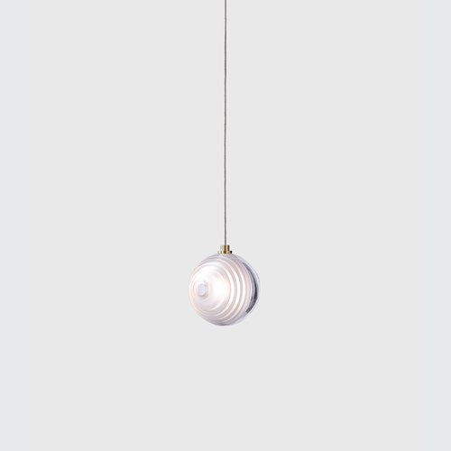 Bright Star / Brushed Gold Dark & Bright Star Pendant Light