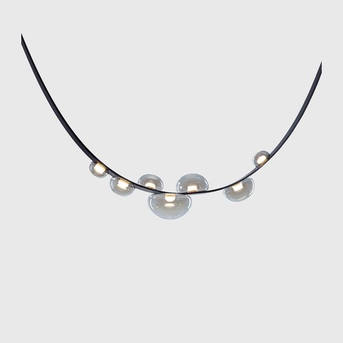 Black Dew Drops Pendant Light
