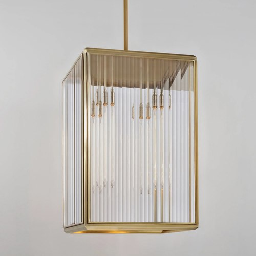 Antique Brass Hazel Pendant Light