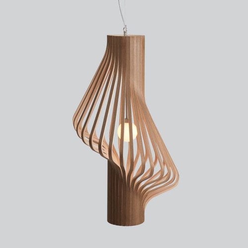Smoked Oak Diva Pendant Light