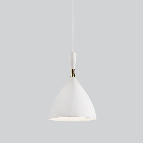 White Dokka Pendant Light