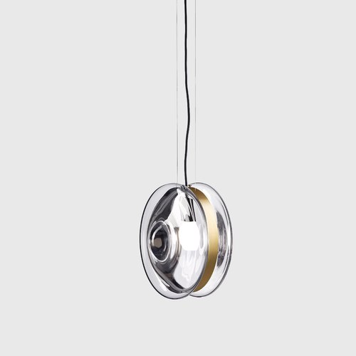 Patina Gold Orbital Pendant Light