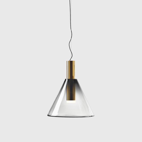 Gold Phenomena Cone Pendant Light