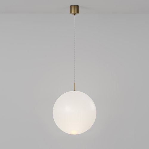 Frosted Orb Air Pendant Light