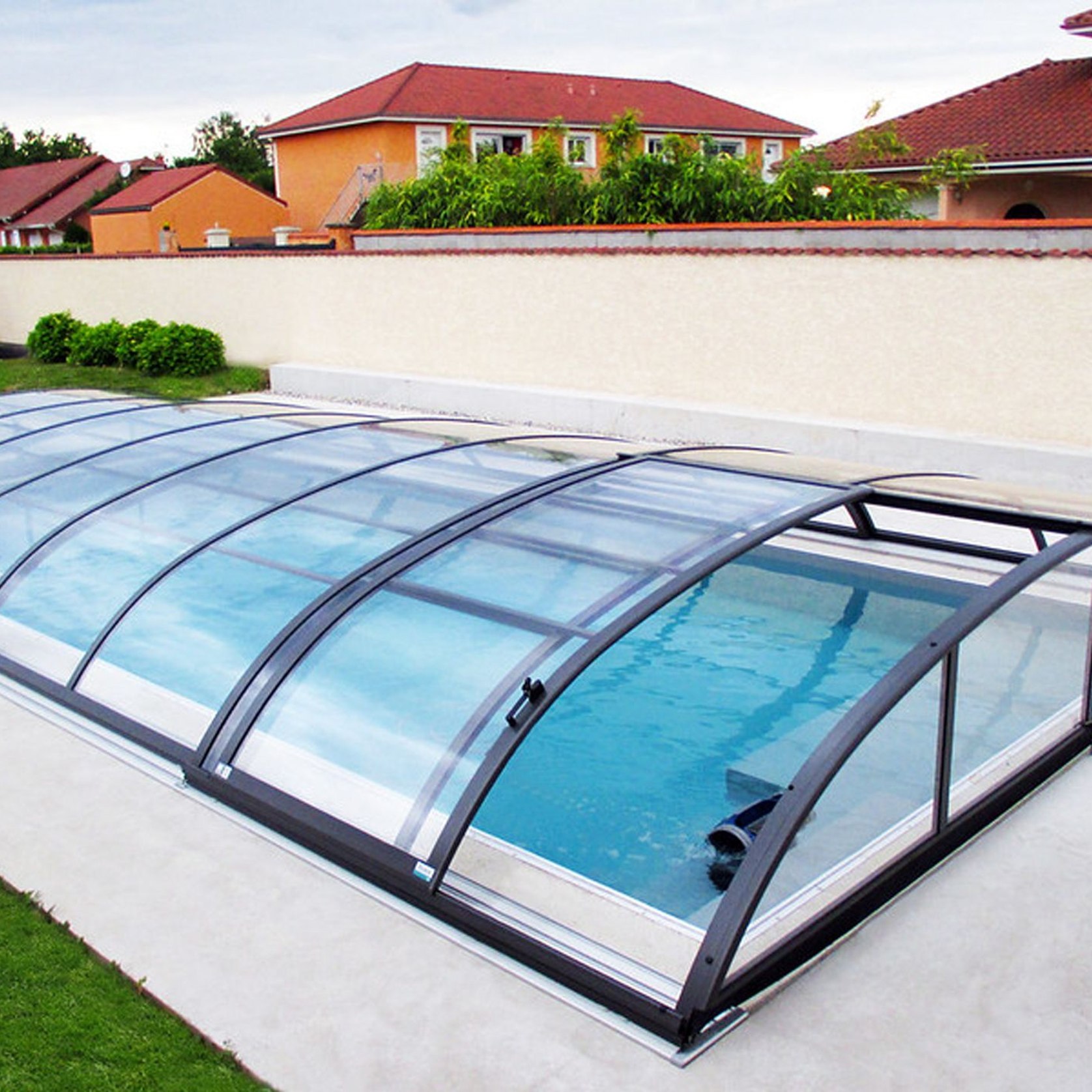 Azure Flat – Set Size Pool Enclosure | ArchiPro AU