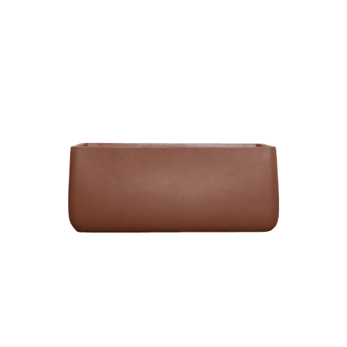 Matte Rust Sardinia Trough