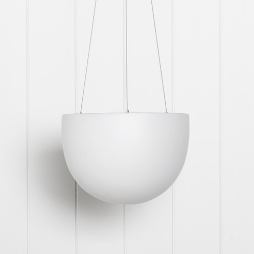Matte White Corinda Hanger Wired