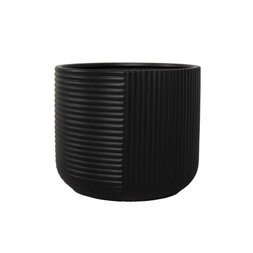 Matte Black Gothenburg Lined Cylinder