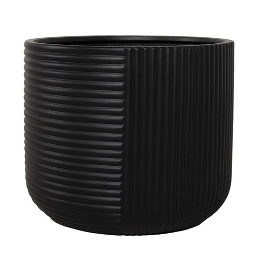 Matte Black Gothenburg Lined Cylinder