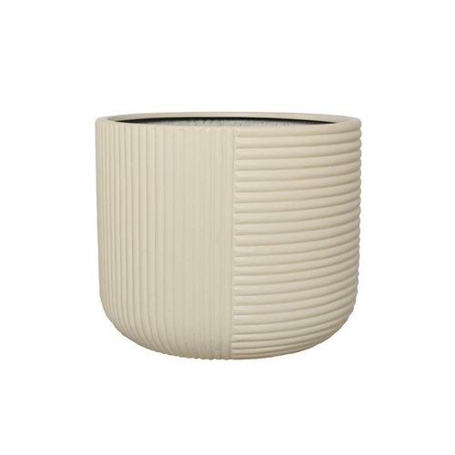Matte Cream Gothenburg Lined Cylinder