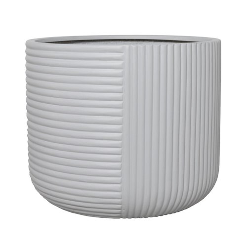 Matte Grey Gothenburg Lined Cylinder