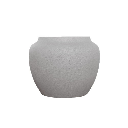 Matte Grey Corsica Urn